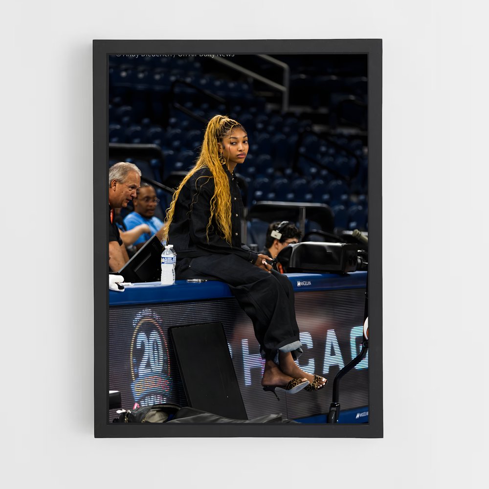 Poster Beyoncé au Slam Dunk – affiche Basketball (vue 2)